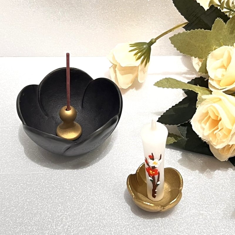 ハシモト清】うめ香炉セット | 高岡伝渡 -online shop-