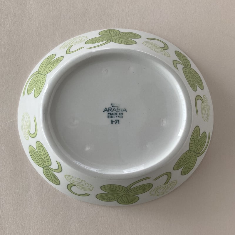 arabia apila oval bowl | retro number