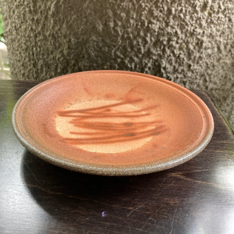 火襷（ひだすき）のお皿（小）Dish of Hidasuki (S size) | 亀翁窯分室