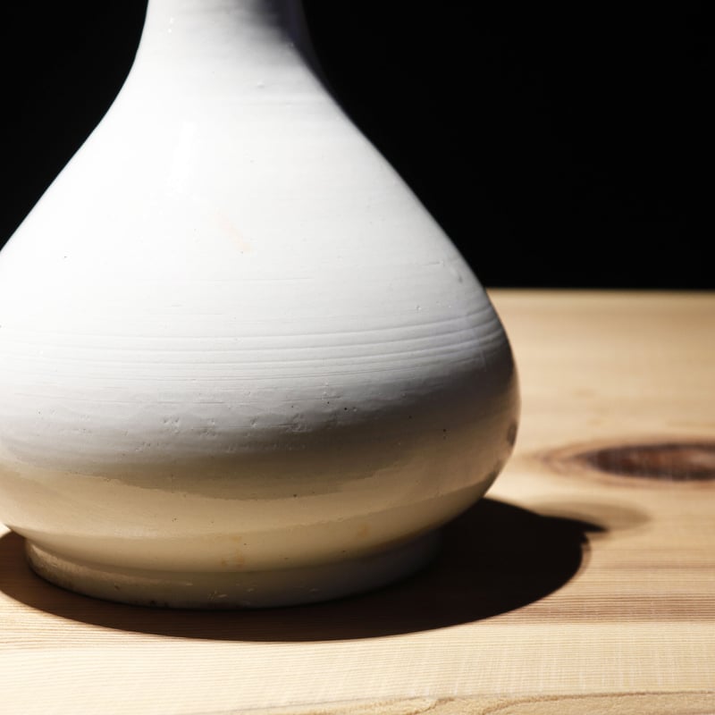 李朝 白磁徳利 | 古物屋 壱両