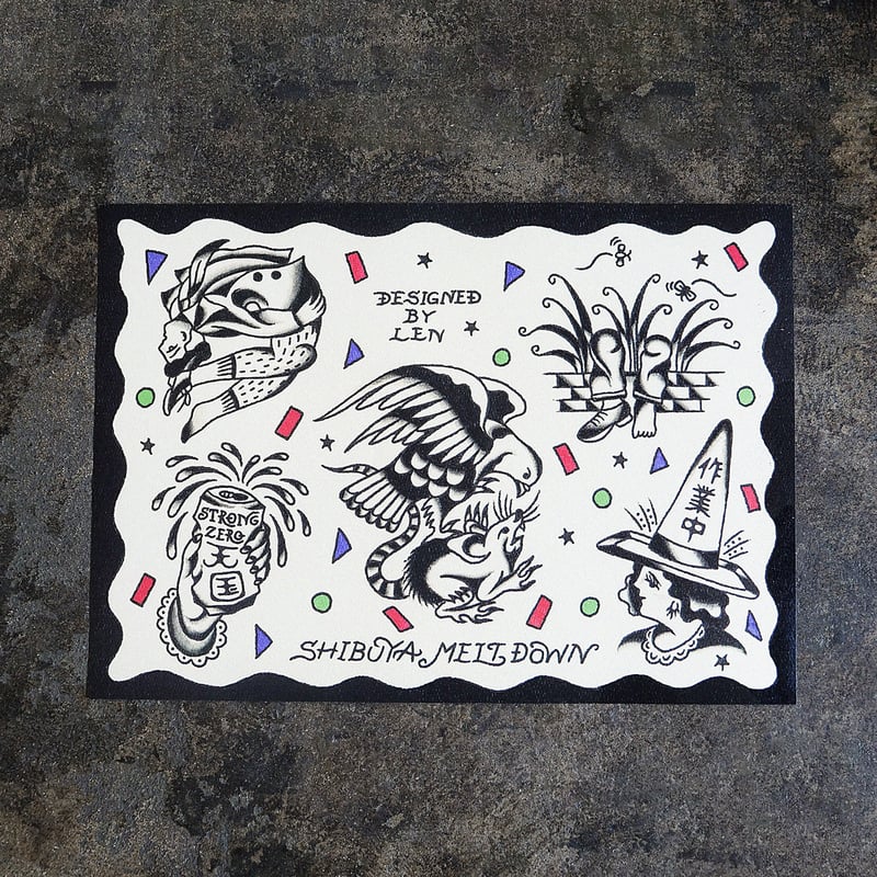 SHIBUYA MELT DOWN × TATTOO STUDIO YAMADA【FlashP