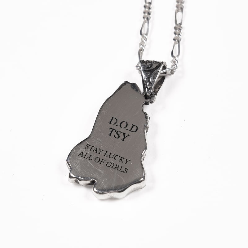 D.O.D×TATTOO STUDIO YAMADA PRAYING HANDS NECKLA