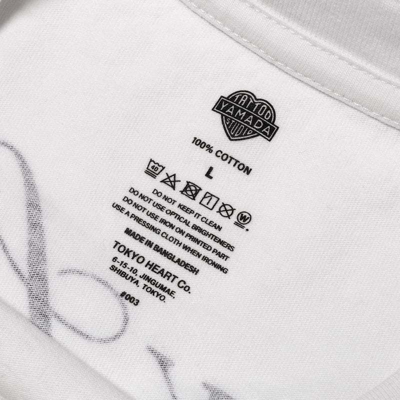 PRAYING HANDS TEE // WHITE | tattoostudioyamada