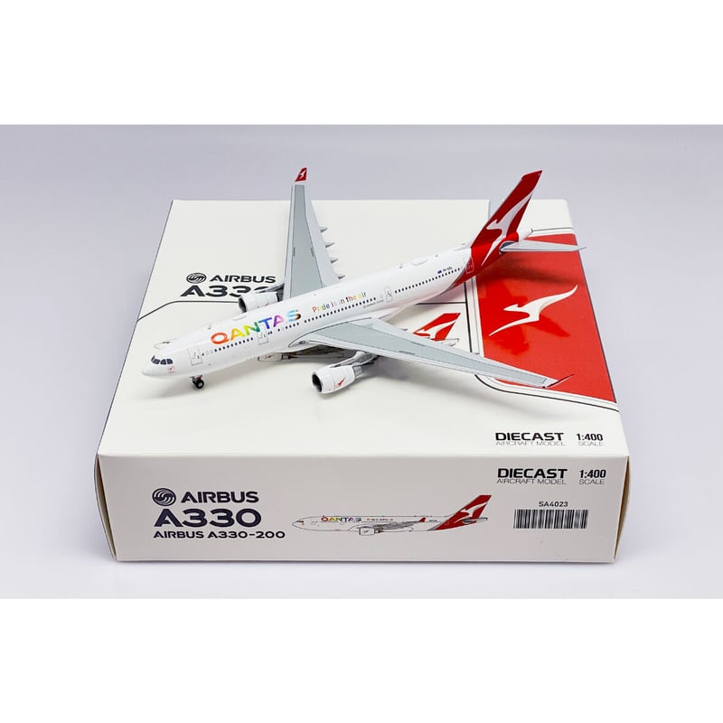 お取り寄せ商品】1/400 A330-200 カンタス航空 