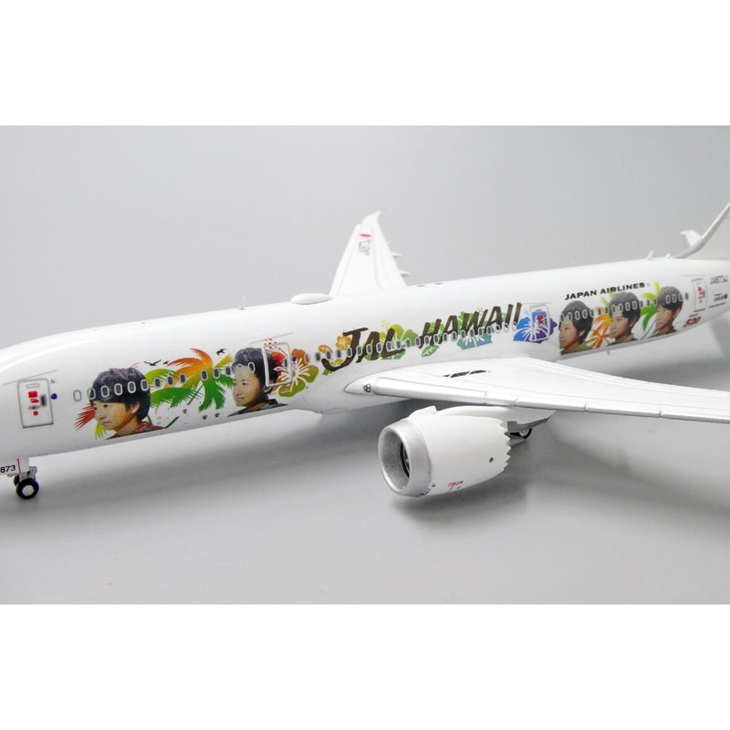 非売品・新商品情報】1/400 B787-9 JAL ハワイ「嵐ジェット」JA873J |
