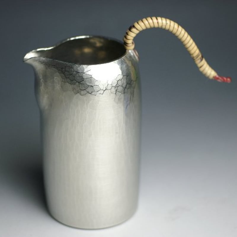 手作り錫器 錫ちろり 口出し 高形（320cc） 酒器 プレゼント 日本酒 御