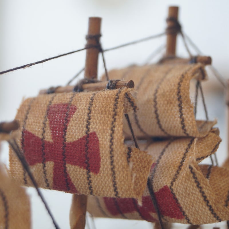 木製 船型オブジェ | 安濃古道具店