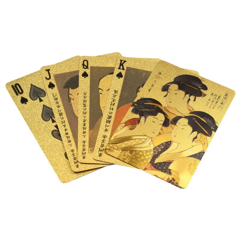 黄金の国 ジパングコレクション トランプ 「浮世絵シリーズ 歌麿