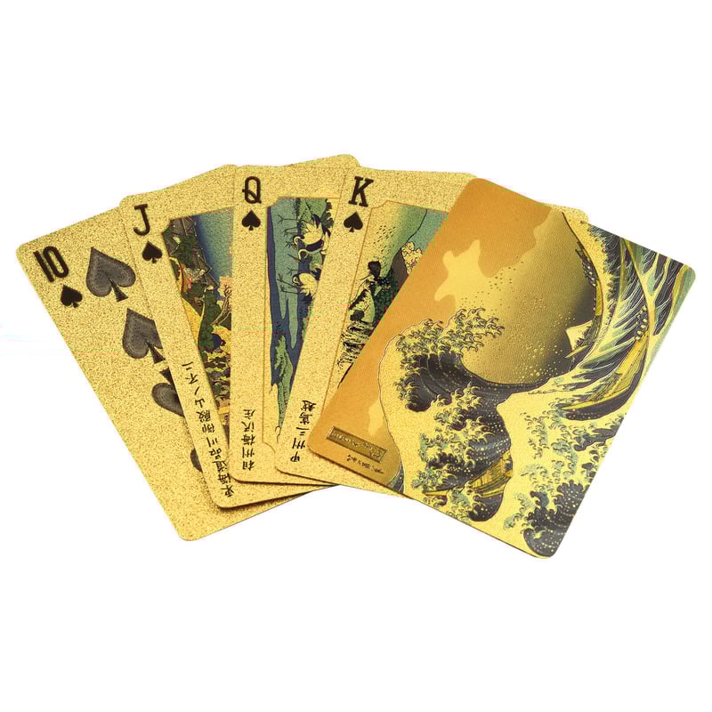 黄金の国 ジパングコレクション トランプ 「北斎・富岳三十六景