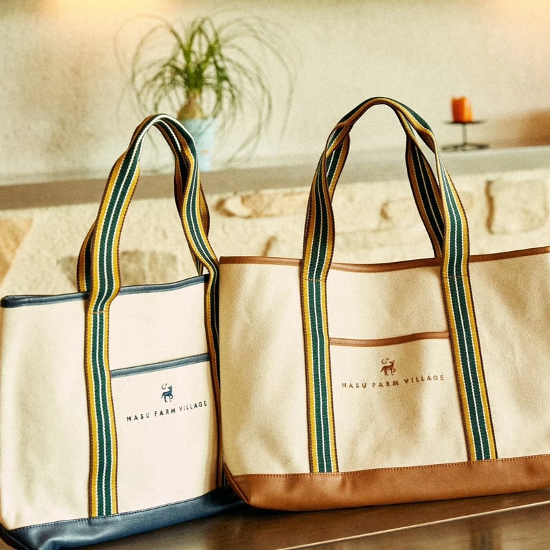 FARM CANVAS TOTE (large) | NASU FARM VILLAGE ON