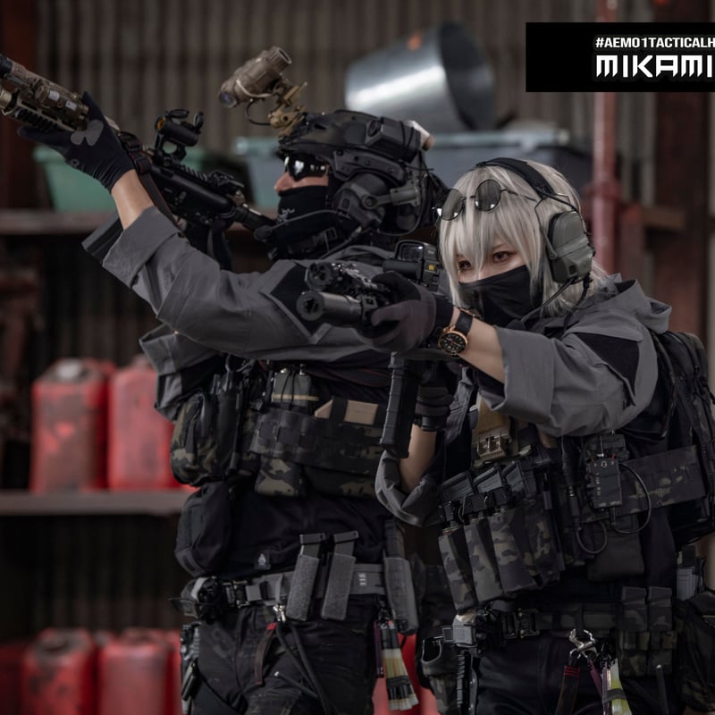 三神重工×AEM01×Moonshotgears『AEM01 Tactical Hoodie