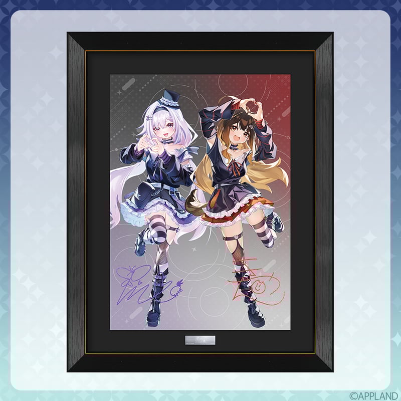 数量限定 星々の共鳴】シリアルナンバー付き A3キャラファイングラフ