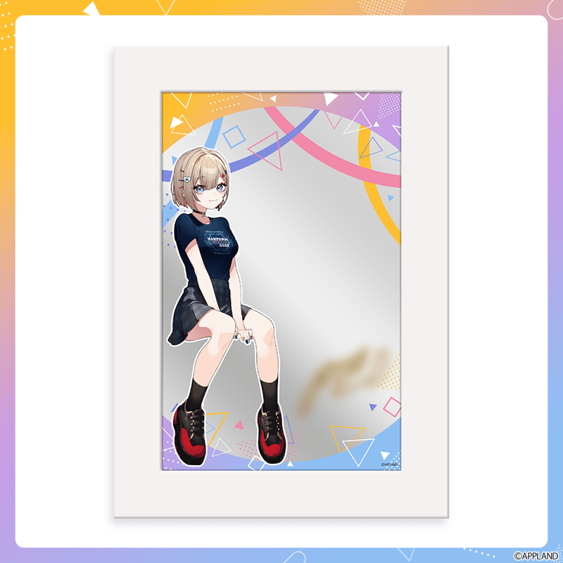 はんぱない文化祭2025】直筆サイン付きアクリルミラープレート【数量