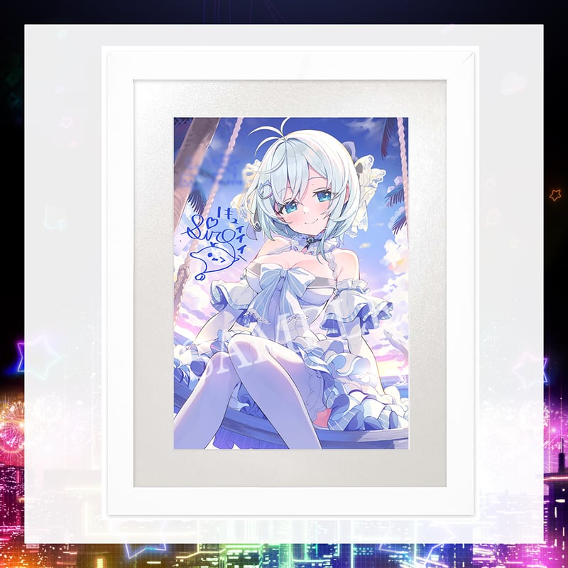 電脳少女シロ生誕祭7グッズ】キャラファイングラフ | APPLAND OFFICIAL