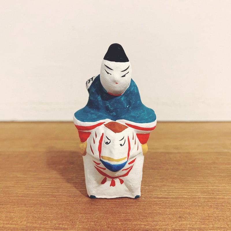 北條土人形の『八幡大菩薩』 | 象々の郷土玩具