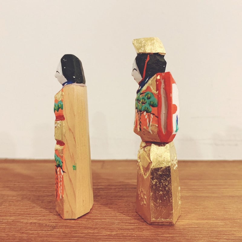 奈良一刀彫『立雛』 | 象々の郷土玩具