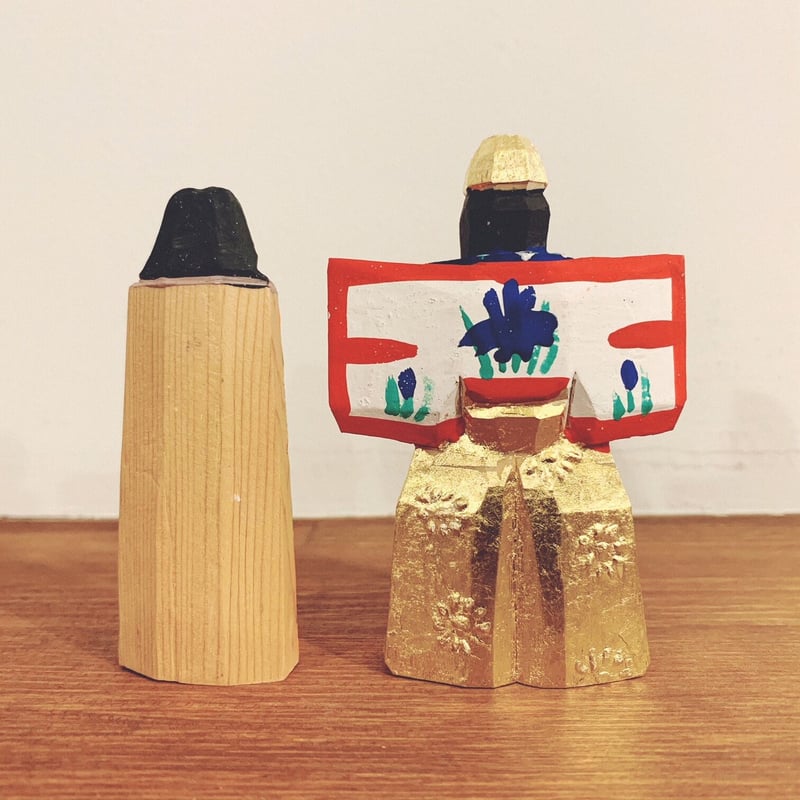 奈良一刀彫『立雛』 | 象々の郷土玩具