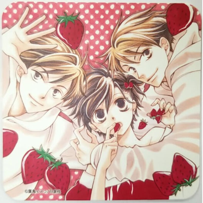 葉鳥ビスコ 『桜蘭高校ホスト部』 カフェ コースター 光 馨 ハルヒ | K