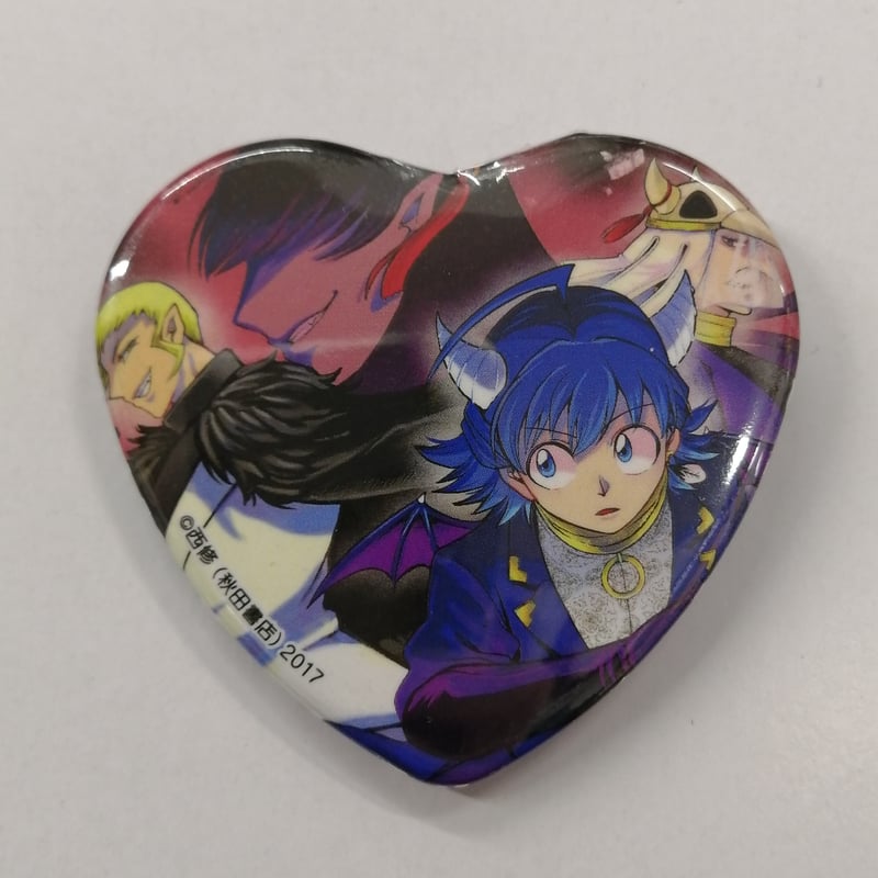 魔入りました入間くん トレーディング ハート缶バッジC102 入間