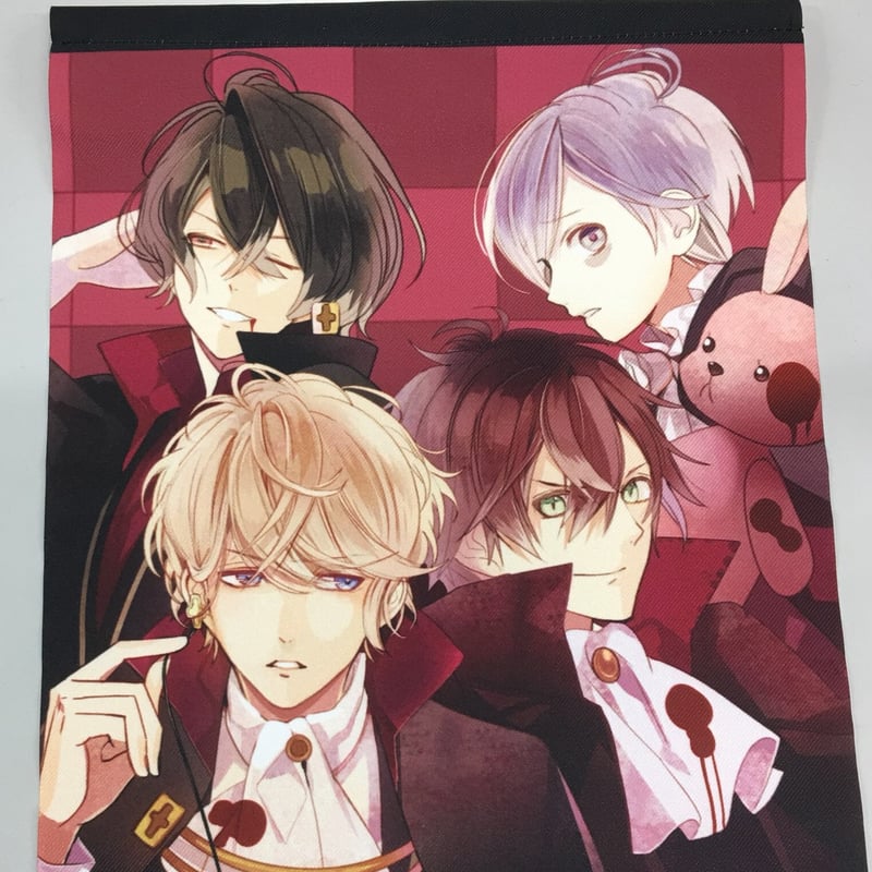 DIABOLIK LOVERS 逆巻アヤト カナト シュウ キノ ミニタペストリー