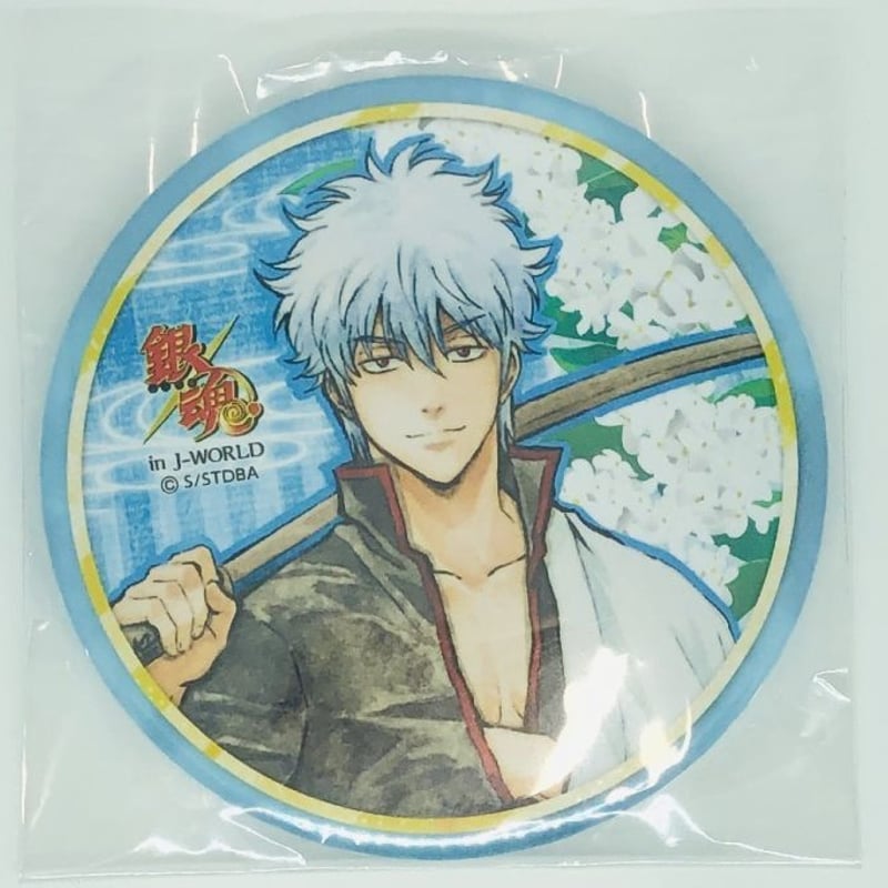 銀魂 坂田 銀時 75mm缶バッジ | K-BOOKS 池袋 2次元グッズ通販