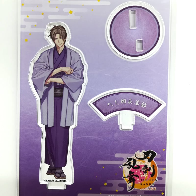 開封済み】刀剣乱舞 へし切長谷部 アクリルフィギュア 軽装 | K-BOOKS