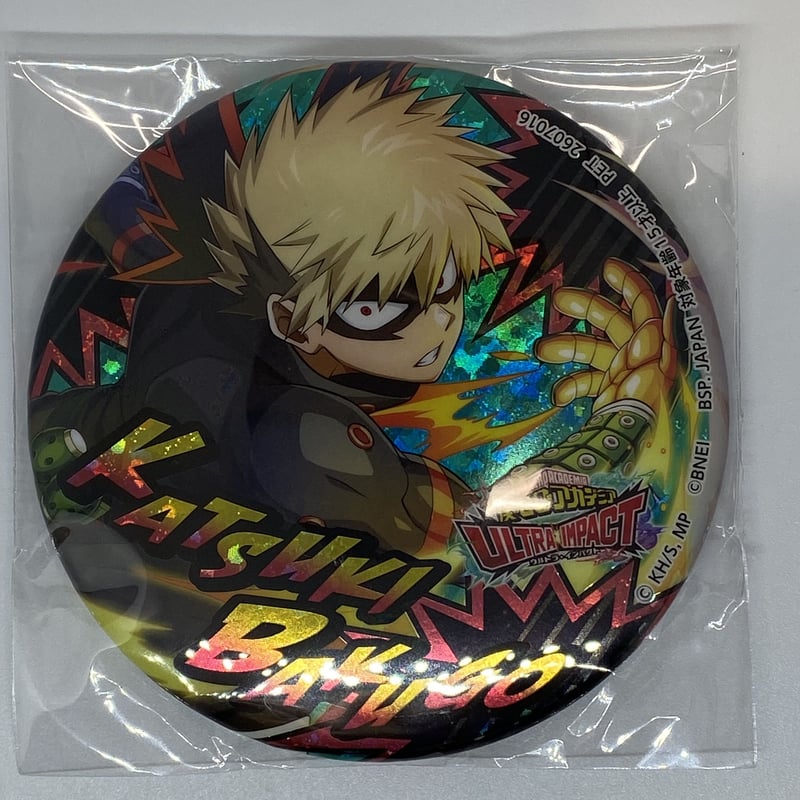 僕のヒーローアカデミア 爆豪 勝己 ホログラム缶バッジ第三弾～ULTRA