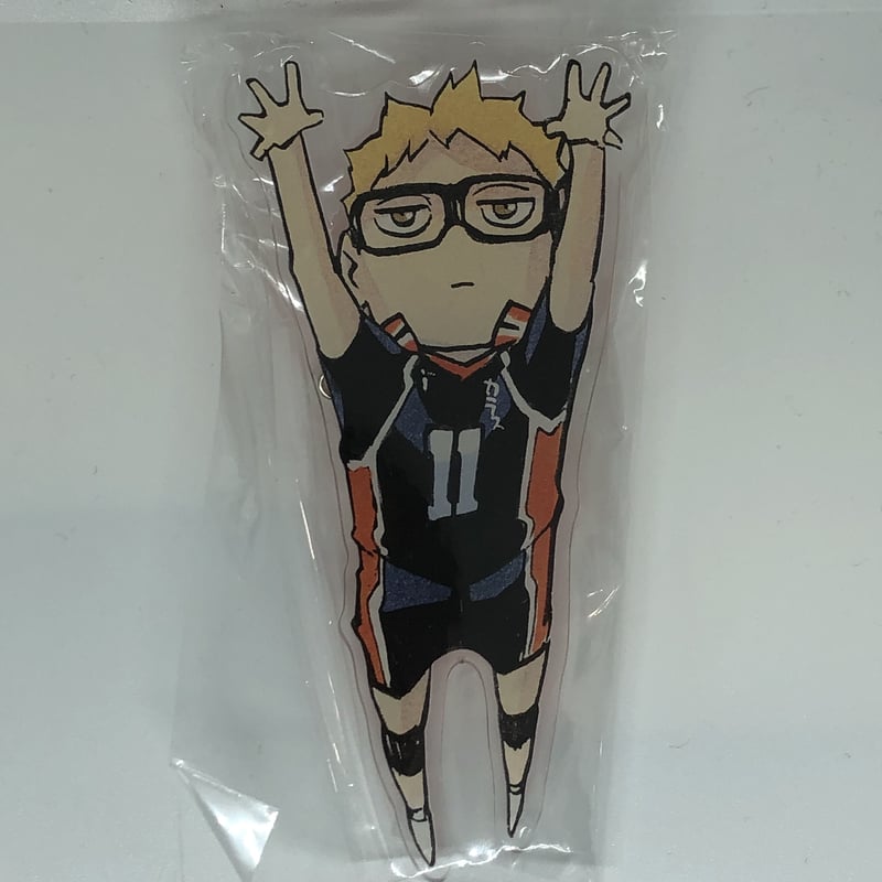 ハイキュー!! 月島 蛍 アクリルクリップバッジ | K-BOOKS 池袋 2次元