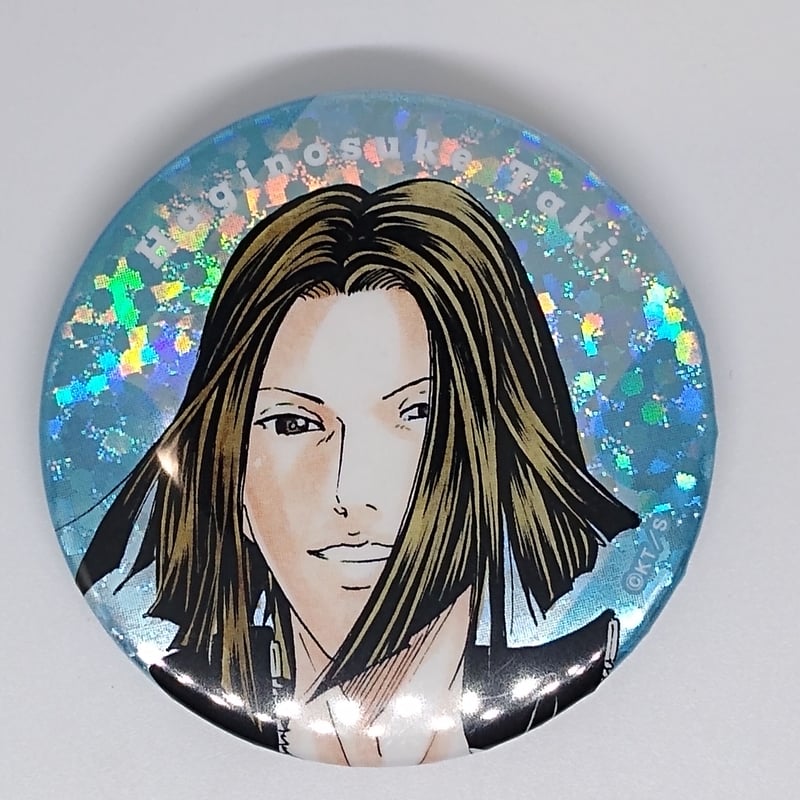 テニスの王子様 トレーディング キラキラ缶バッジ許斐先生描き下ろし