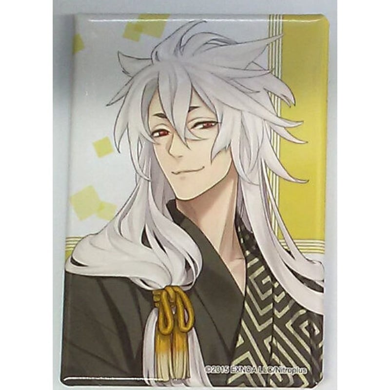 イタミ有】刀剣乱舞 小狐丸 スクエア缶バッジコレクション 軽装 | K