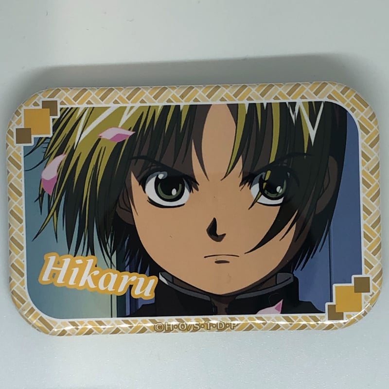 ヒカルの碁 進藤 ヒカル スクエア缶バッジ | K-BOOKS 池袋 2次元