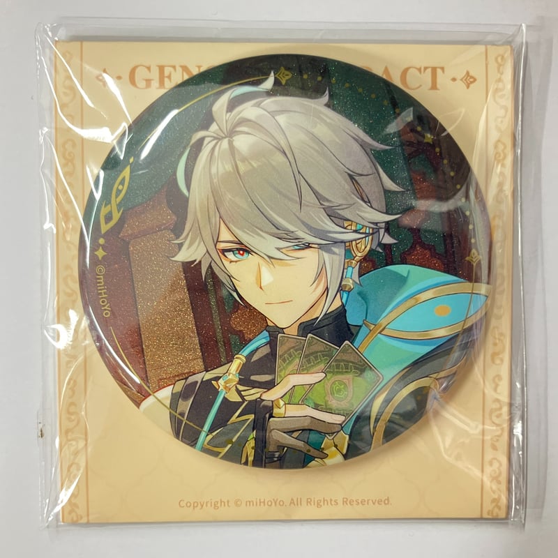 原神 アルハイゼン 原神カフェinソウル 韓国カフェ 75mm缶バッジ | K