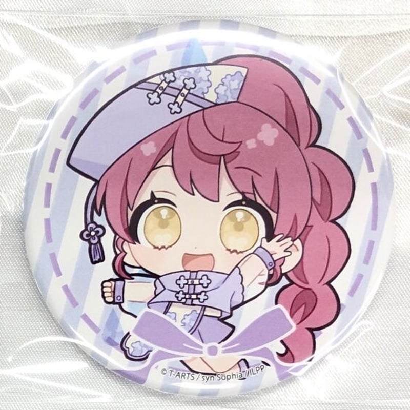 プリパラ みかん アイドルランドプリパラ グラフアート 缶バッジ 梅雨