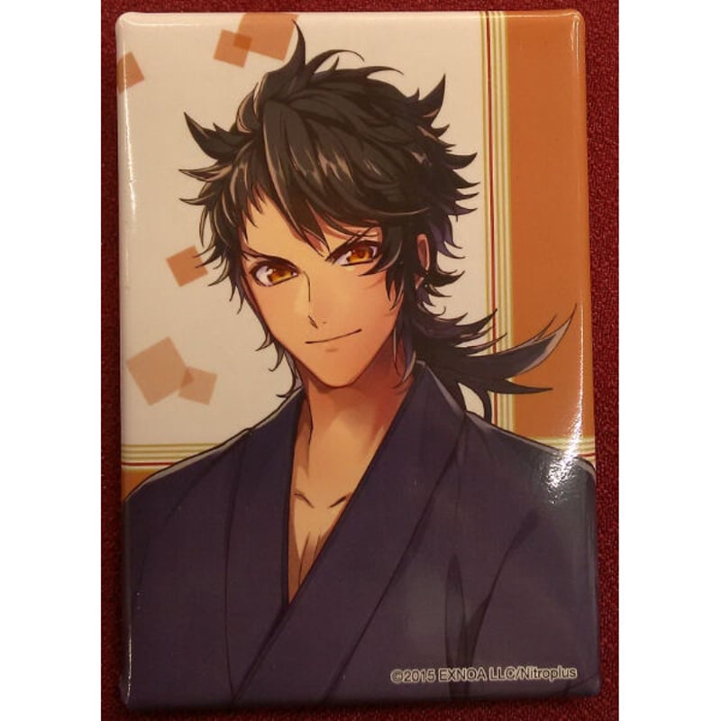 刀剣乱舞 陸奥守吉行 軽装 スクエア缶バッジ | K-BOOKS 池袋 2次元