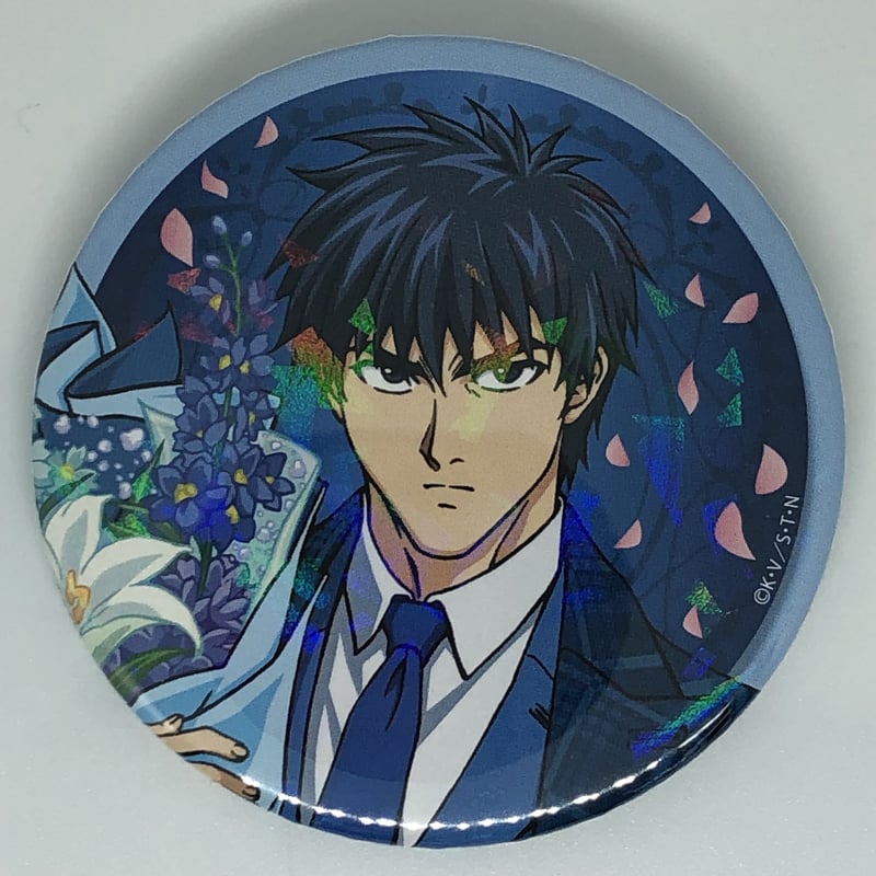 アイシールド21 トレーディング ホログラム缶バッジ 進 清十郎 | K