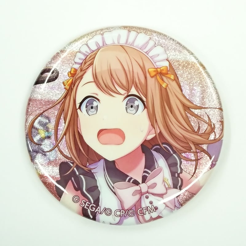 プロジェクトセカイ 花里みのり グリッター缶バッジ イベントイラスト