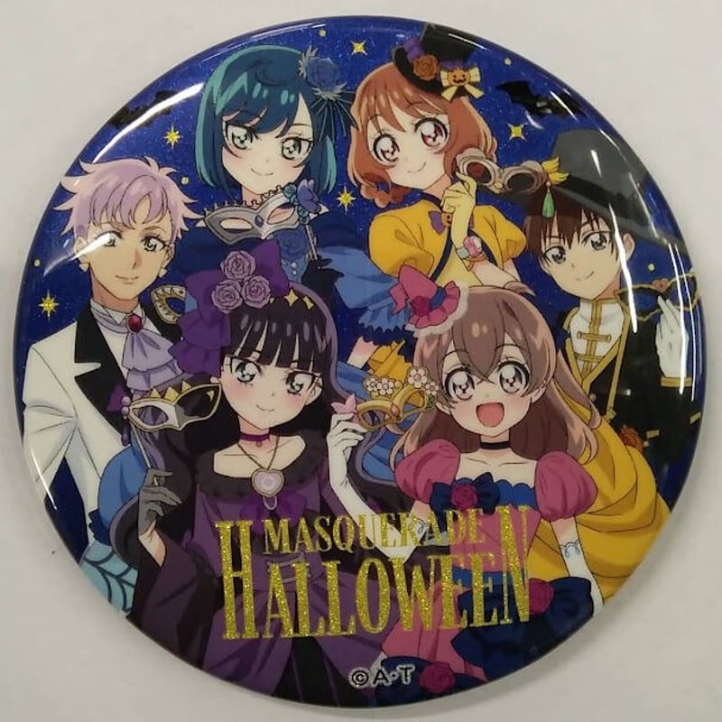 プリキュア 缶バッジ 和実ゆい&芙羽ここね&華満らん&菓彩あまね&品田