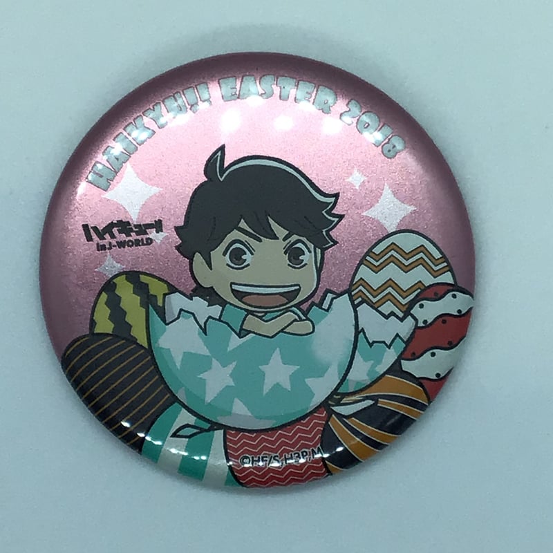 ハイキュー!! 及川 徹 56mm缶バッジ メタリックver | K-BOOKS 池袋 2