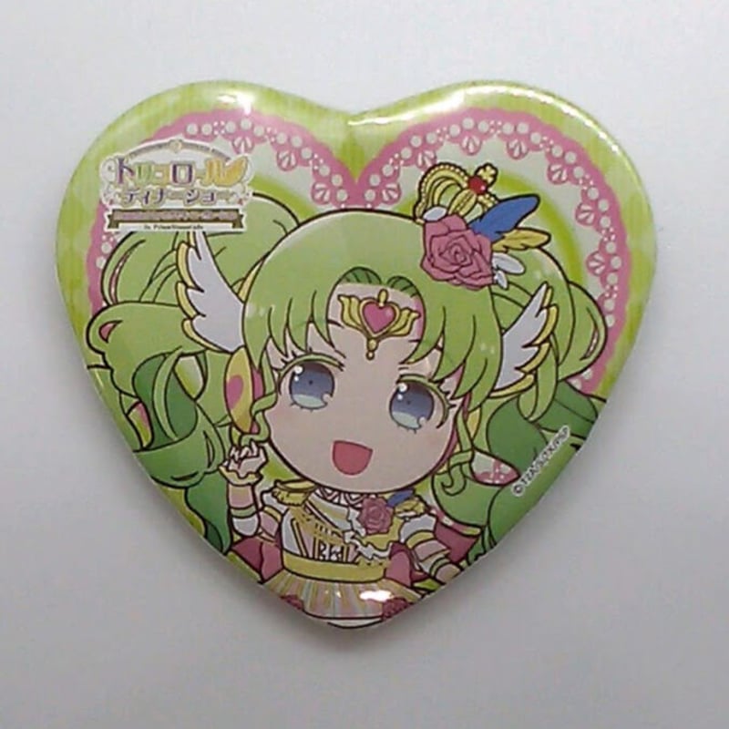 プリパラ ファルル プリズムストーンカフェ ハート型缶バッジ