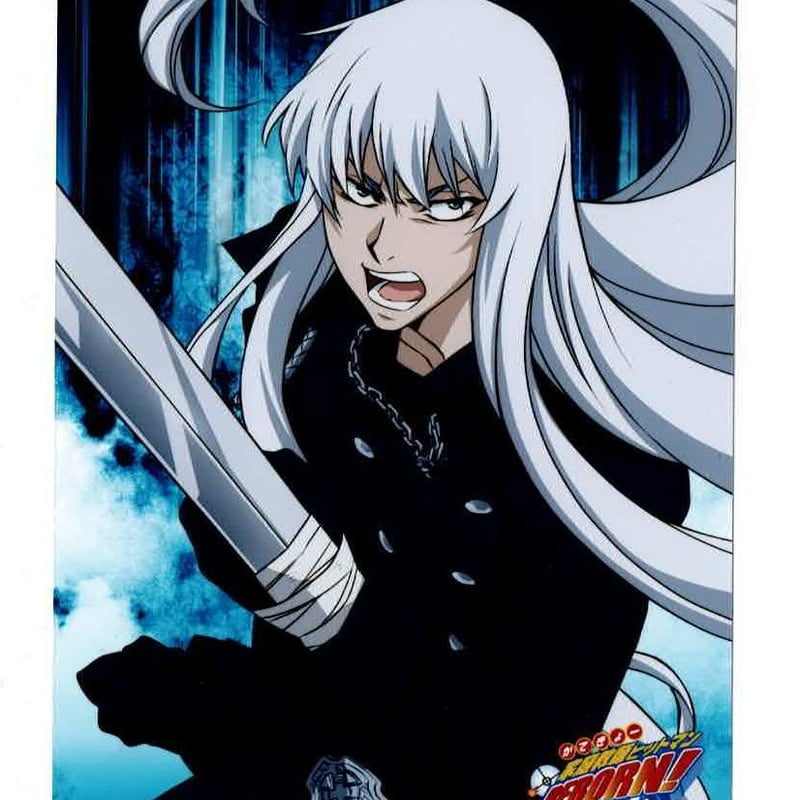 家庭教師ヒットマンREBORN! 生ブロマイド スペルビ・スクアーロ | K