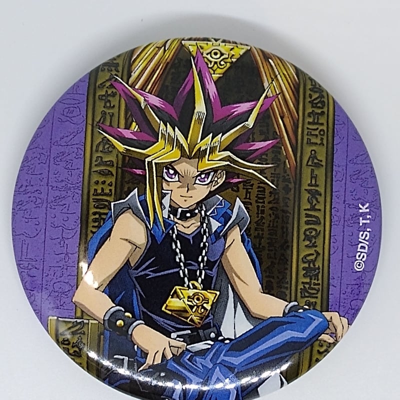 遊戯王 闇遊戯 描き下ろしイラスト 玉座ver. トレーディング缶バッジ