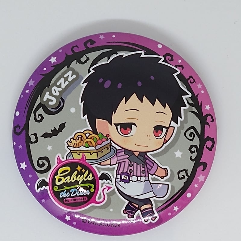 魔入りました! 入間くん アンドロ・M・ジャズ ミニキャラ缶バッジ | K