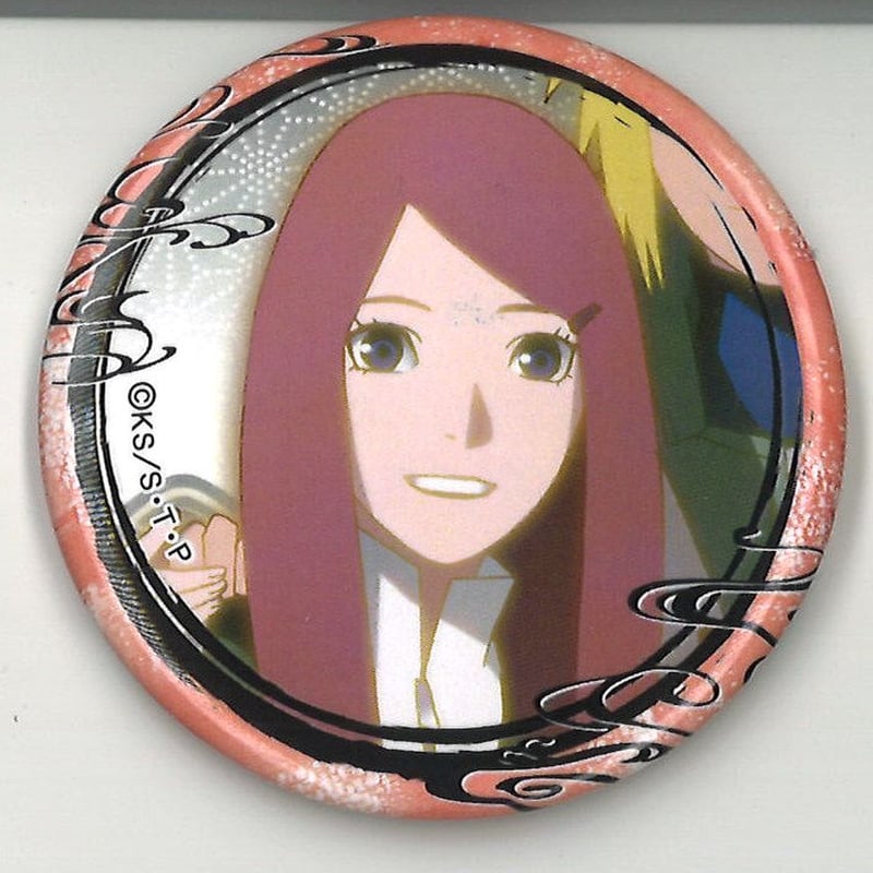 NARUTO トレーディング缶バッジ 20周年記念ビジュアル うずまきクシナ
