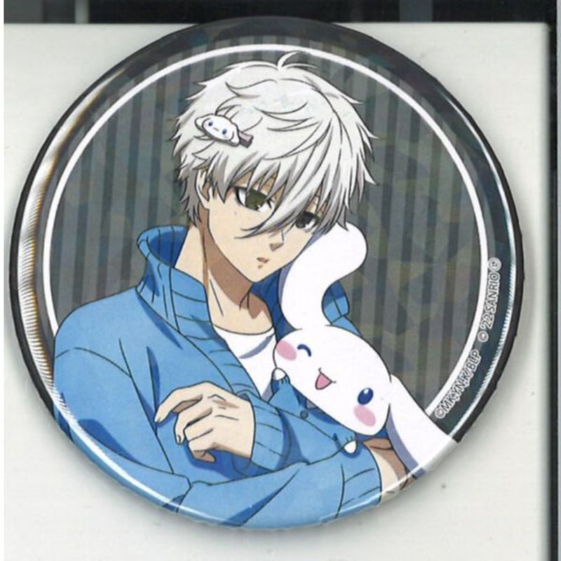 ブルーロック×サンリオキャラクターズ ホログラム缶バッジ 凪誠士郎