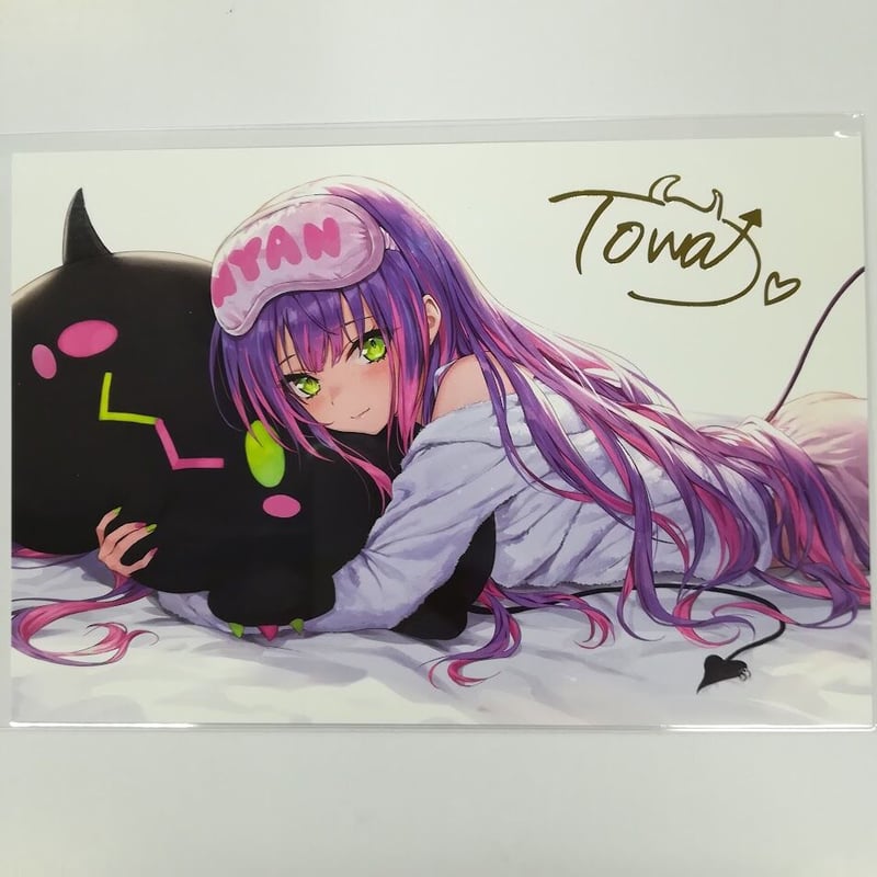 ホロライブ 常闇トワ ポストカード（複製サイン）誕生日記念2021 | K