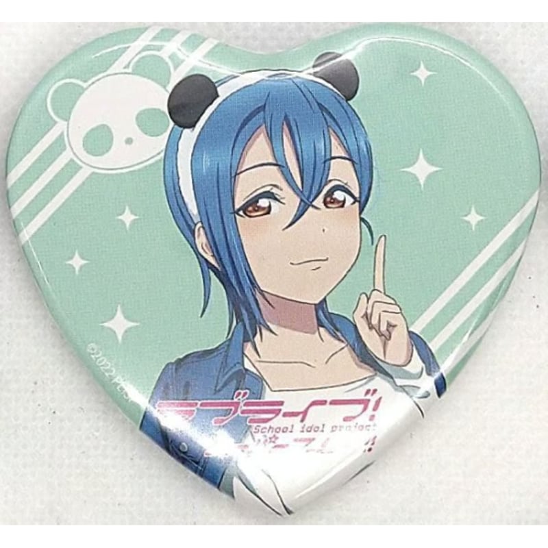ラブライブ！スーパースター!! マルイ ハート型缶バッジ 若菜四季 | K