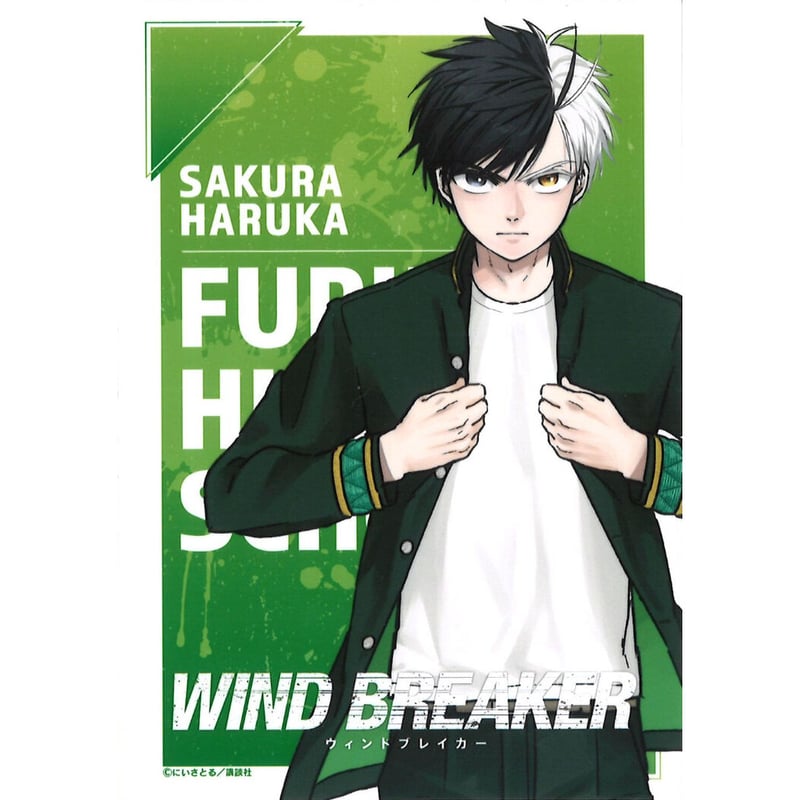 WIND BREAKER セガプライズキャンペーン ブロマイド 桜遥（睨み） | K
