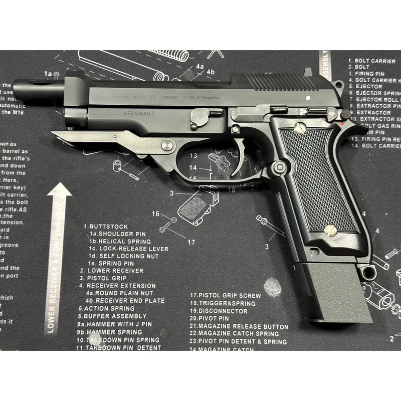 KSC M93R CO2マガジン用マガジンバンパー 3個セット | TT'z 3D Works