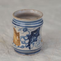 19世紀フランス モントロー ファイアンスフィーヌ オクトゴナル