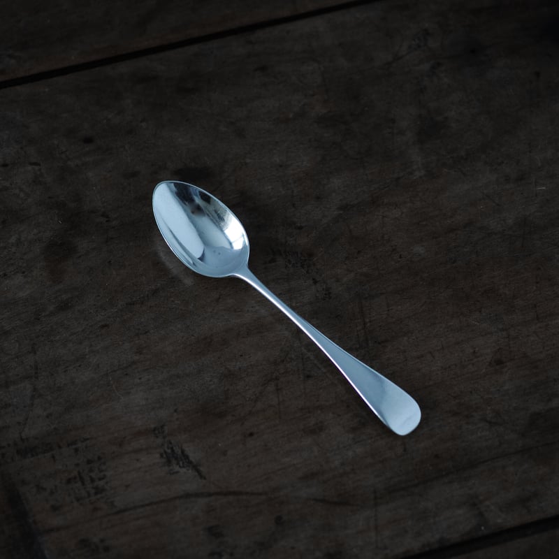 19世紀 イギリス 純銀ティースプーン / Solid Sterling Silver Tea